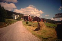 Hay racks and stabbur